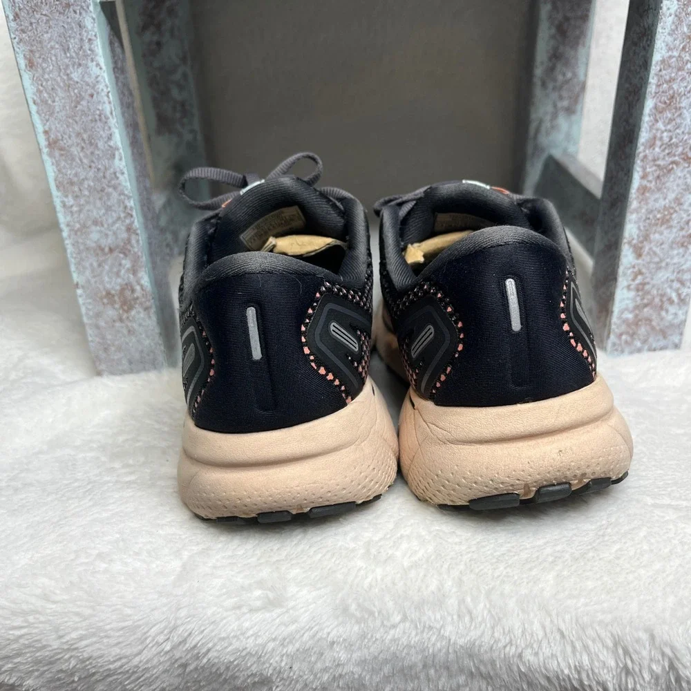 Brooks Ghost‎ 14 Women's Running Shoes Black Pink Teal Size 7.5